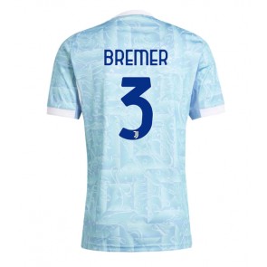 Juventus Gleison Bremer #3 Udebanetrøje 2025-26 Kortærmet